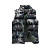 Alkalmi férfi mellény vastag béléssel, többféle színben