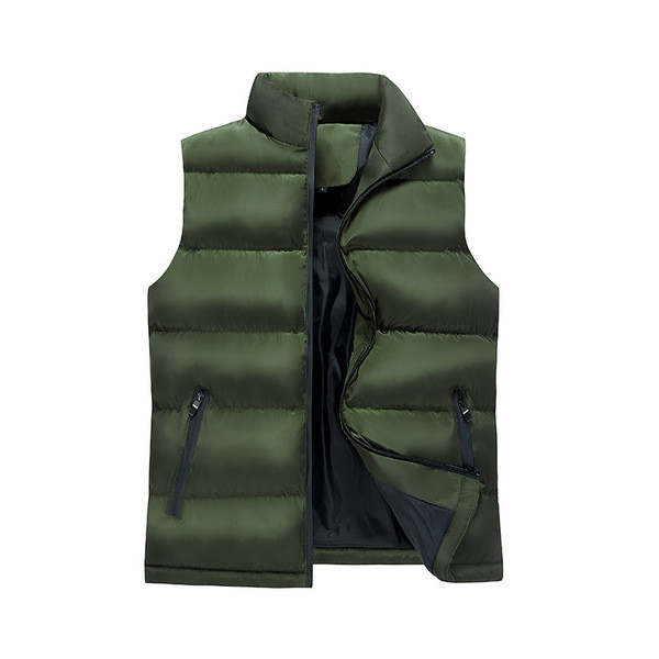 Alkalmi férfi mellény vastag béléssel, többféle színben