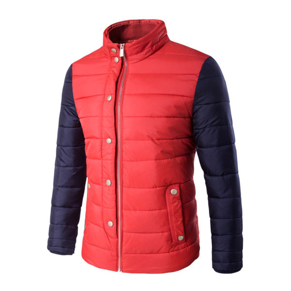 Napi férfi kabát zsebekkel, két színben