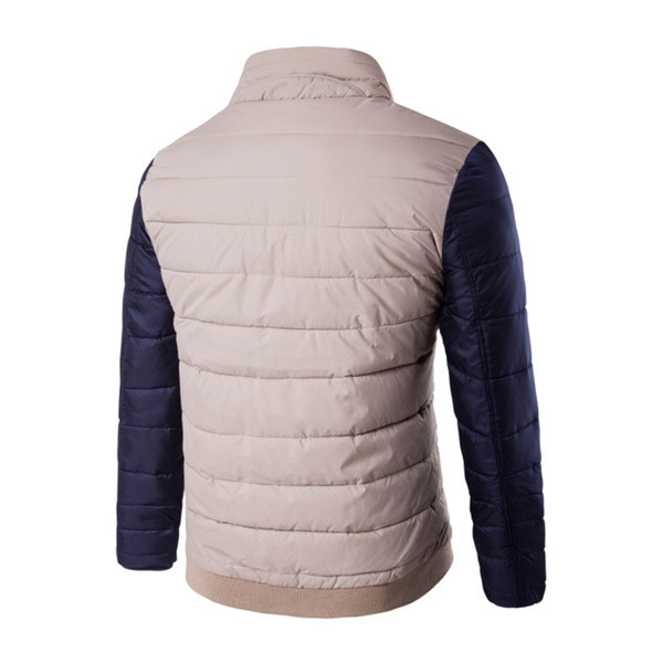 Napi férfi kabát zsebekkel, két színben