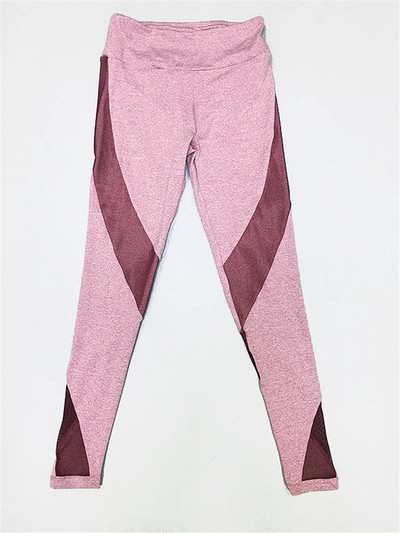 Női sport leggings magas derékkal, rózsaszín, szürke és kék színben