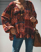 Modern női blúz nyakkendővel, két színben