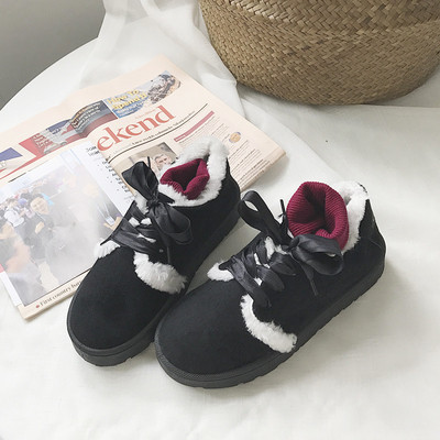 Stílusos női téli tornacipő puha béléssel több színben