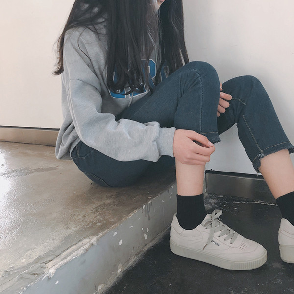 Adidasi moderni de dama din piele intoarsa ecologica in doua culori