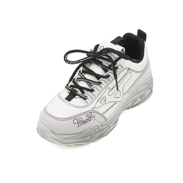 Modern női tornacipő három színben felirattal