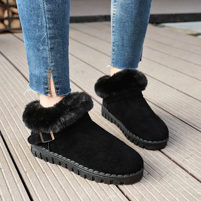 Női alkalmi csizma pehelyvel, három színben