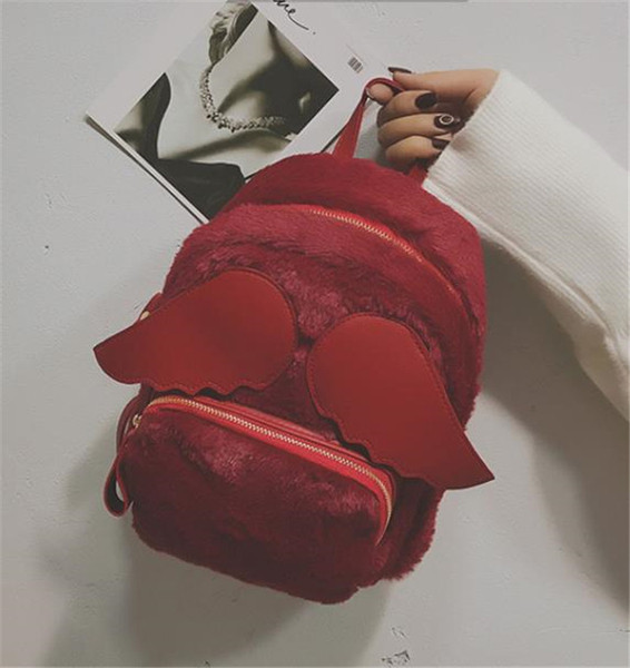 Új modell női hátizsák 3D elemmel több színben