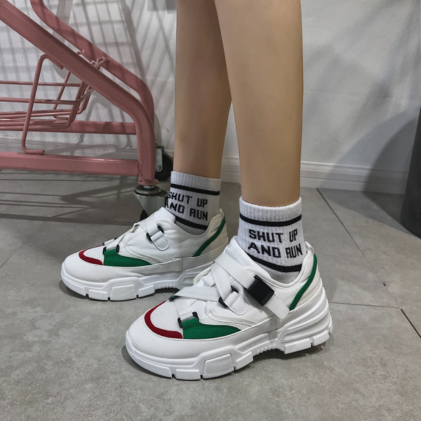 Női alkalmi tornacipő három színben