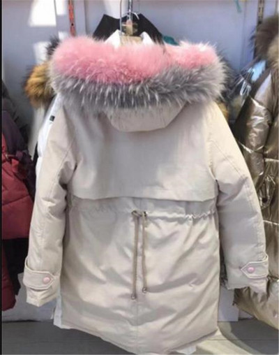 Modern női téli kabát, kapucniján, három színben