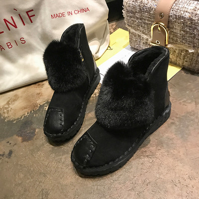 Pehelyes női csizma két színben