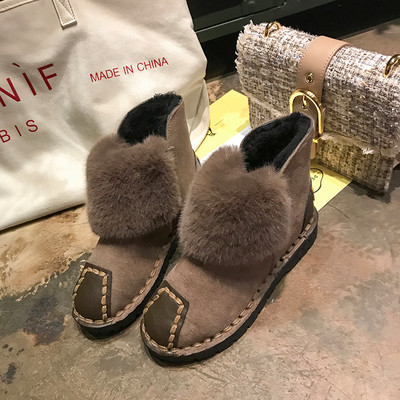 Pehelyes női csizma két színben