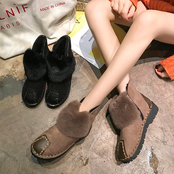 Pehelyes női csizma két színben