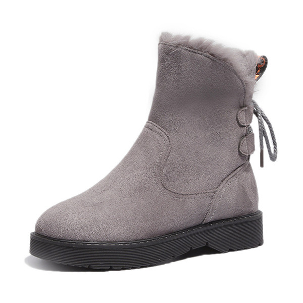 Női csizma fűzővel, fekete és szürke felirattal