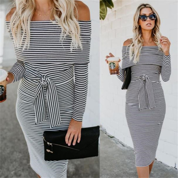 Rochie elegantă de damă cu mâneci căzute în mai multe culori