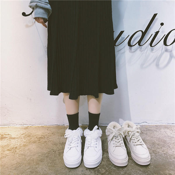 Női mindennapi téli tornacipő puha béléssel