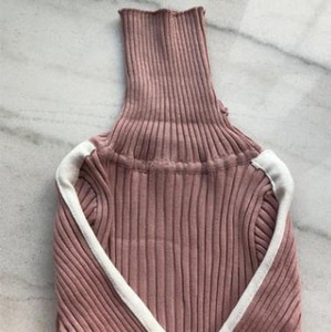 Rochie de iarna de dama moderna cu guler polo in mai multe culori