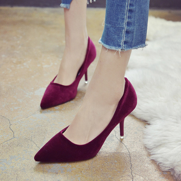 Pantofi eleganti de dama - model ascutit in mai multe culori