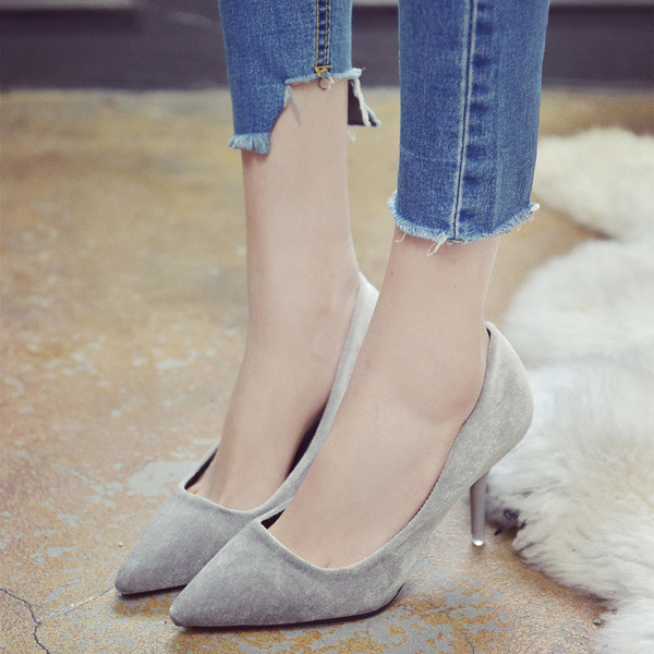 Pantofi eleganti de dama - model ascutit in mai multe culori