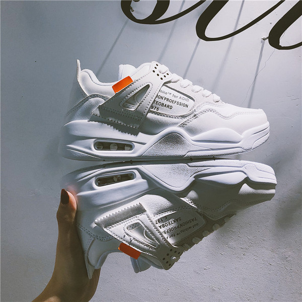 Modern női tornacipő légzsákkal és feliratokkal három színben