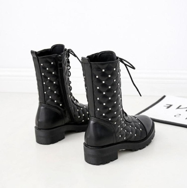 Kényelmes női kubai eko bőrből fekete színben