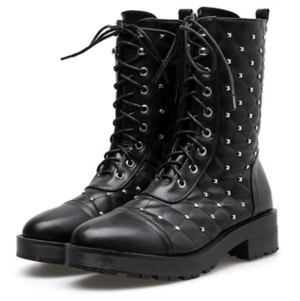 Kényelmes női kubai eko bőrből fekete színben