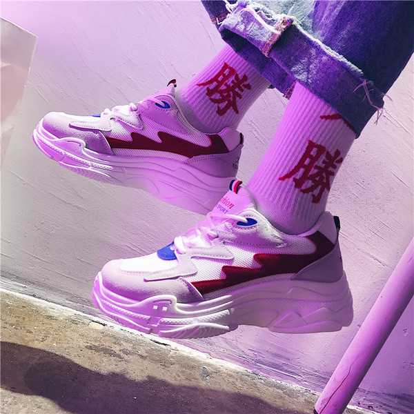 Női alkalmi tornacipő négy színben