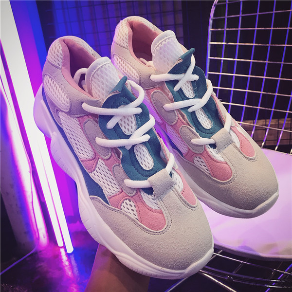 Sport és alkalmi női tornacipő három színben