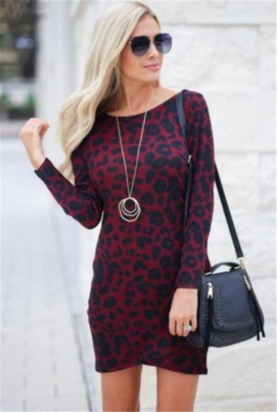 Stílusos női pamut ruha rövid modell hosszú ujjal