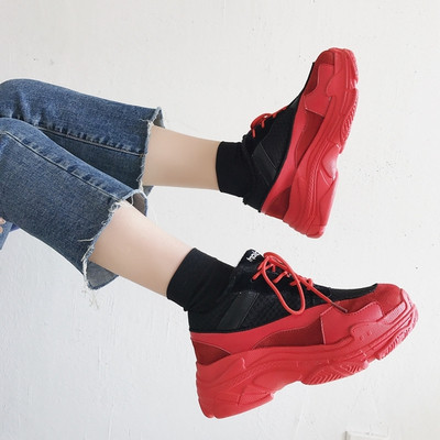 Alkalmi női téli tornacipő puha béléssel, két színben