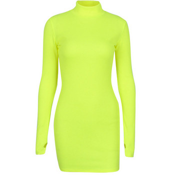 Rövid, hosszú ujjú női ruha két színben