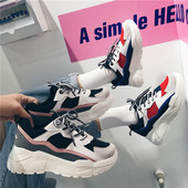 Adidasi moderni de dama cu talpa inalta