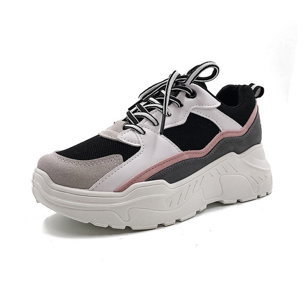 Adidasi moderni de dama cu talpa inalta