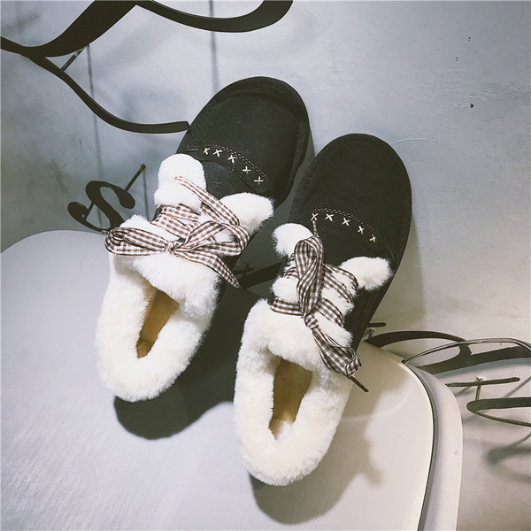 Περιστασιακά πάνινα παπούτσια από οικολογικό σουέτ με απαλή επένδυση