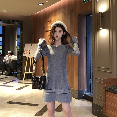 Sport-alkalmi női ruha két színben - széles modell