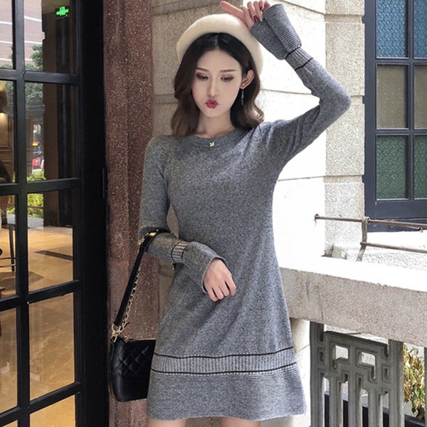 Sport-alkalmi női ruha két színben - széles modell