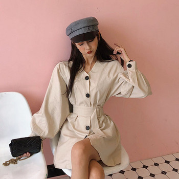 Cămașă tip rochie de damă modernă în două culori