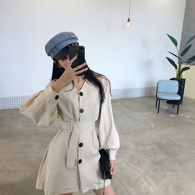 Cămașă tip rochie de damă modernă în două culori