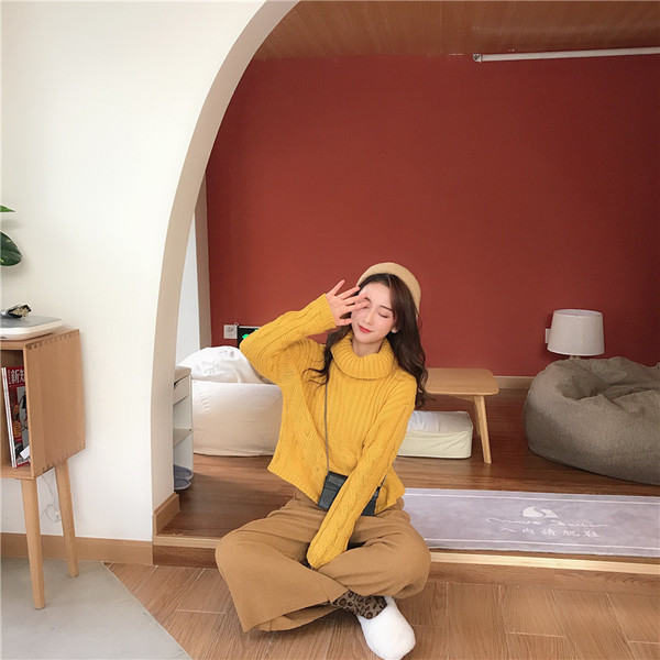 Női téli pulóver két színben