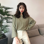 Καθημερινή κυρία πουλόβερ σε τρία χρώματα