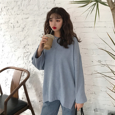 Καθημερινή κυρία πουλόβερ σε τρία χρώματα