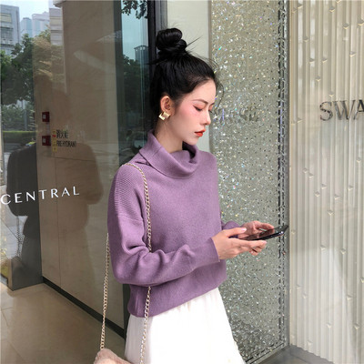 Μοντέρνο μαλακό πουλόβερ κυρίες σε διάφορα χρώματα