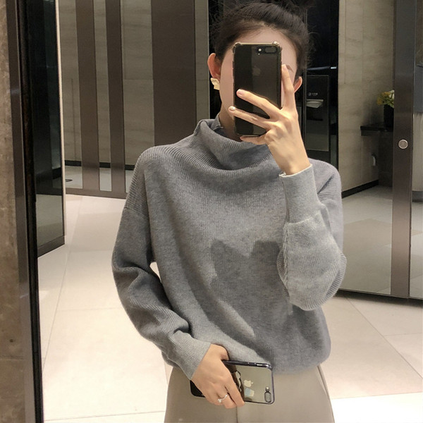 Μοντέρνο μαλακό πουλόβερ κυρίες σε διάφορα χρώματα