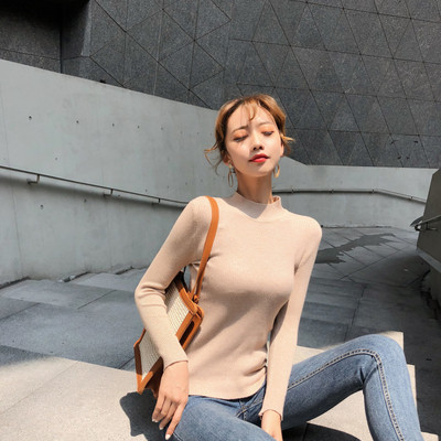 Pulover de dama cu decolteu O in mai multe culori