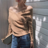 Stílusos női pulóver négy színben