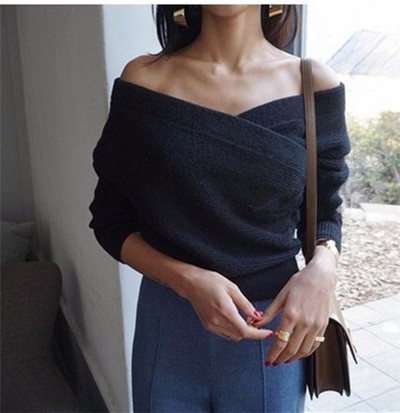 Stílusos női pulóver négy színben