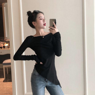 Női aszimmetrikus blúz három színben