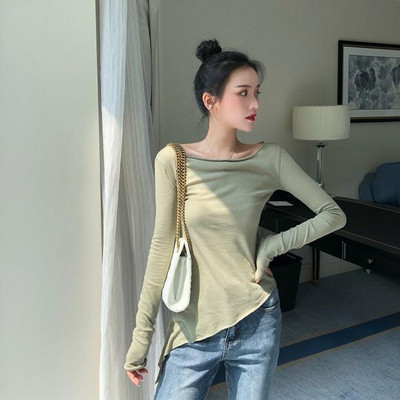 Női aszimmetrikus blúz három színben