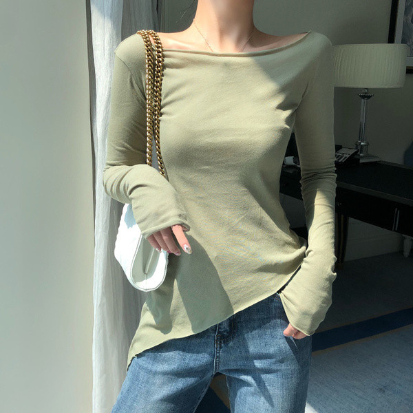 Női aszimmetrikus blúz három színben