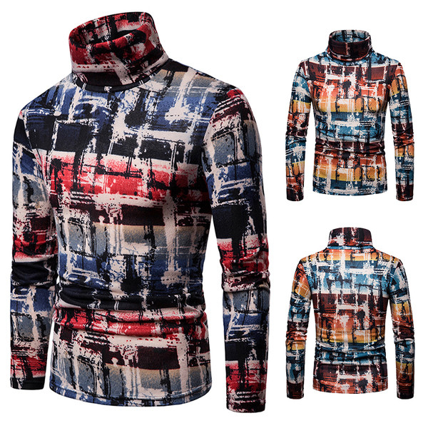 Színes férfi blúz polo gallérral több színben