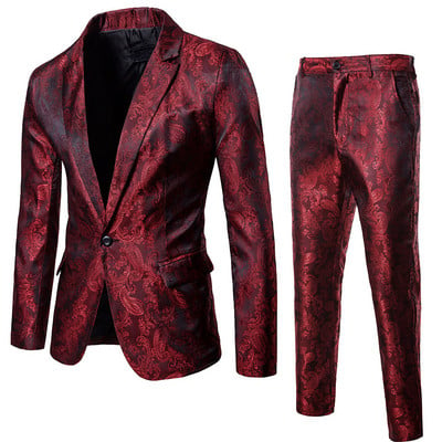 Stylish men`s suit in several colors including jacket and pants